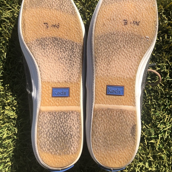 Keds Champion Classic Heather Gray Wool Low top Tennis Shoes, Sz 5 - Picture 8 of 11